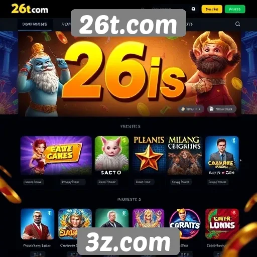 Recursos exclusivos do site 26t.com para jogadores