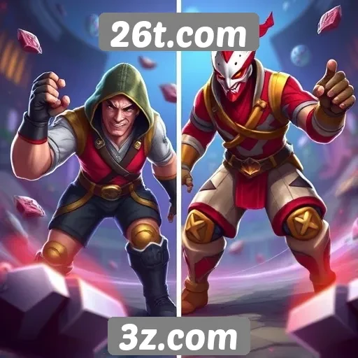 Comparativo entre jogos populares no 26t.com